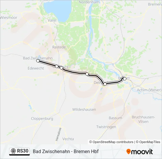 RS30  Line Map