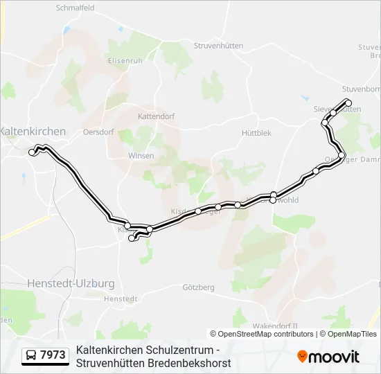 7973 Bus Line Map