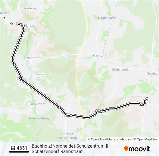 4631 Bus Line Map
