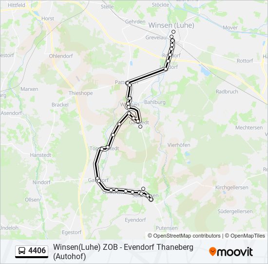 4406 bus Line Map