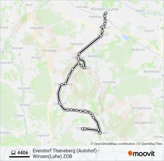 4406 Bus Line Map