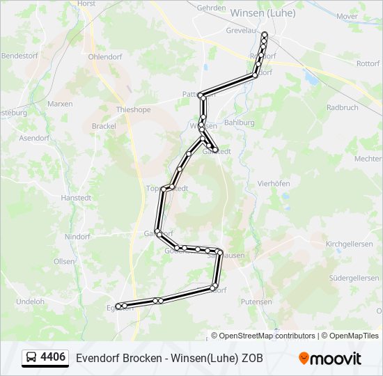 4406 bus Line Map