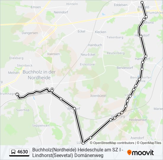 4630 bus Line Map