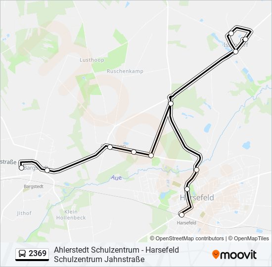 2369 bus Line Map