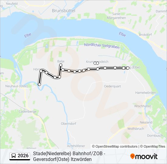 Buslinie 2026 Karte