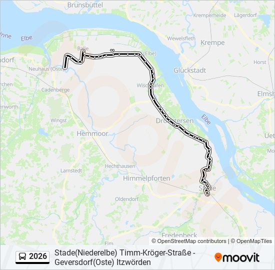 Buslinie 2026 Karte