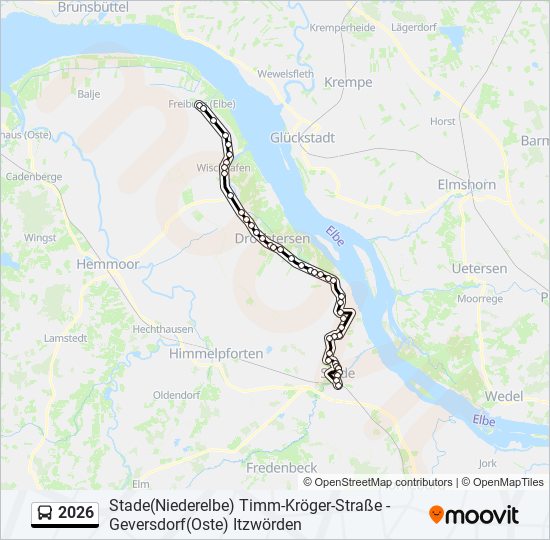 Buslinie 2026 Karte