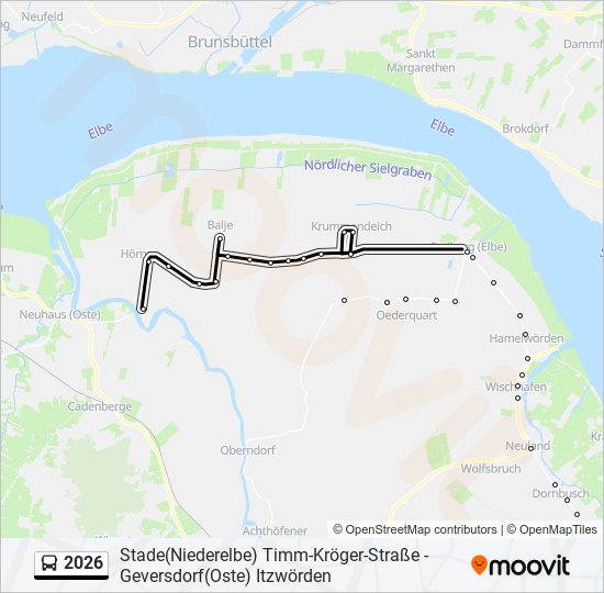 Buslinie 2026 Karte