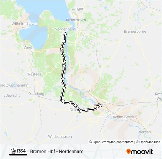 RS4  Line Map
