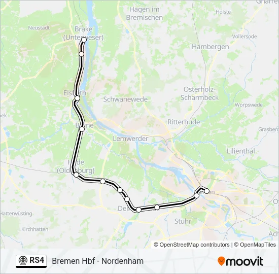 RS4  Line Map