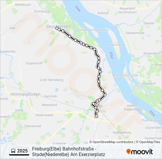 2025 bus Line Map