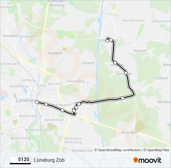 5120 bus Line Map