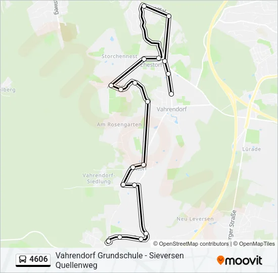 4606 Bus Line Map