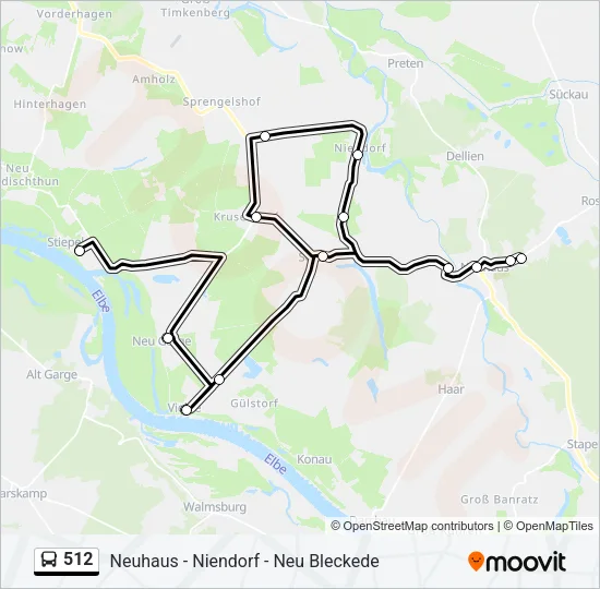 512  Line Map