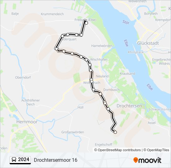 2024 bus Line Map