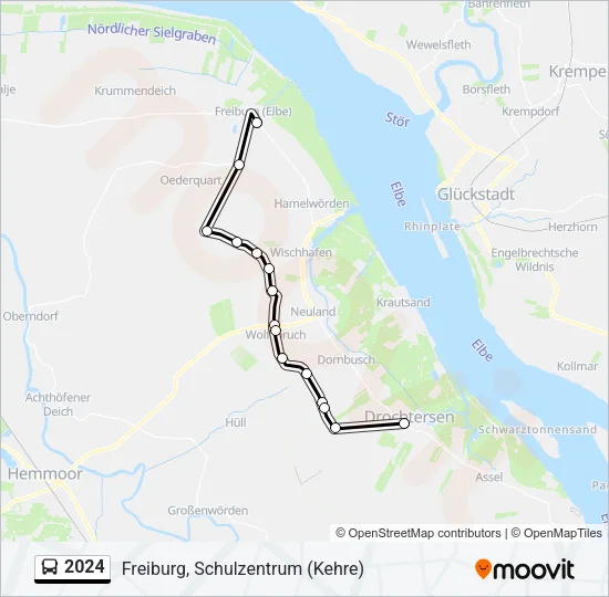 2024 Bus Line Map