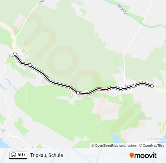 507 Route: Schedules, Stops & Maps - Tripkau, Schule (Updated)