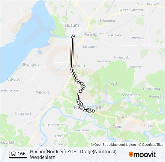 166 Route Schedules Stops Maps Friedrichstadt Bahnhof Updated 