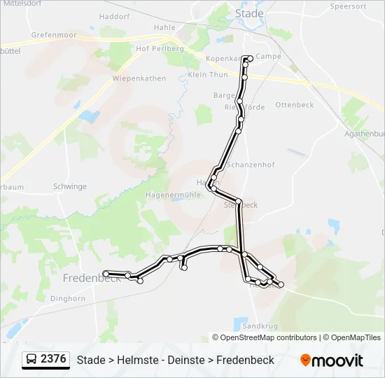 2376 Bus Line Map