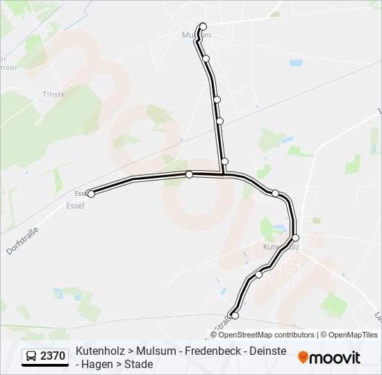 2370 bus Line Map