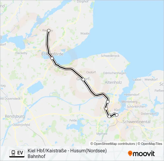 EV  Line Map