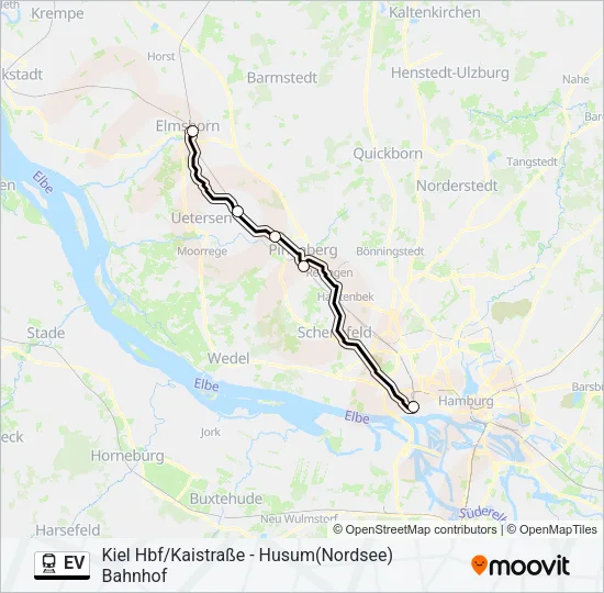 EV  Line Map