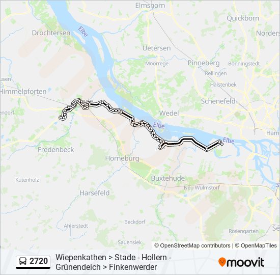 2720 bus Line Map