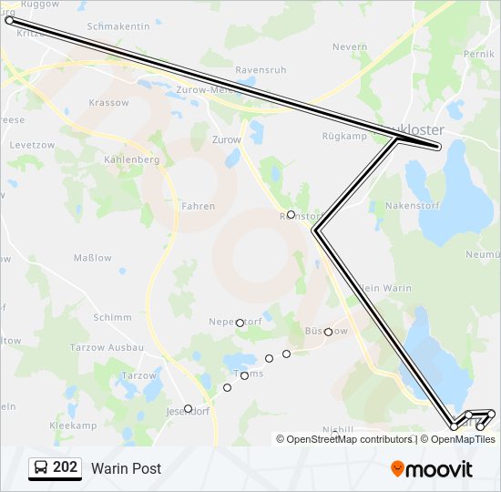 202 Route: Schedules, Stops & Maps - Warin Post (Updated)