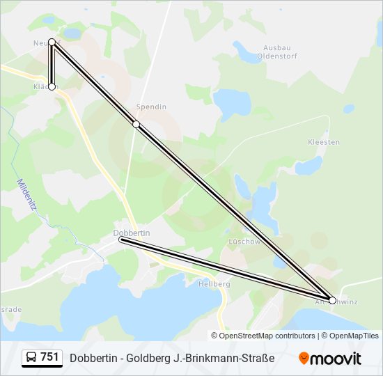 751 Route: Fahrpläne, Haltestellen & Karten - B 192 Kläden (Aktualisiert)