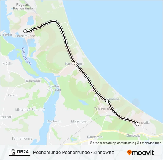 RB24 Train Line Map