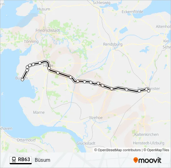RB63  Line Map