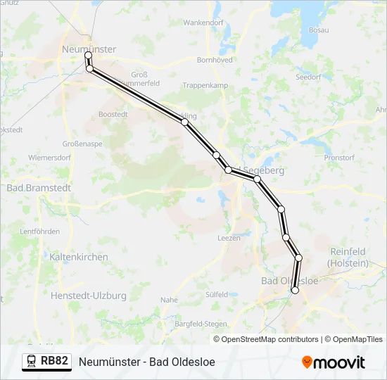 RB82  Line Map