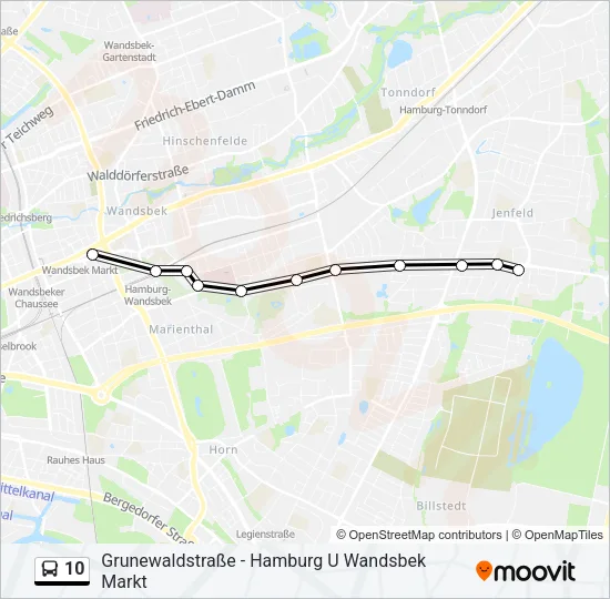 10  Line Map