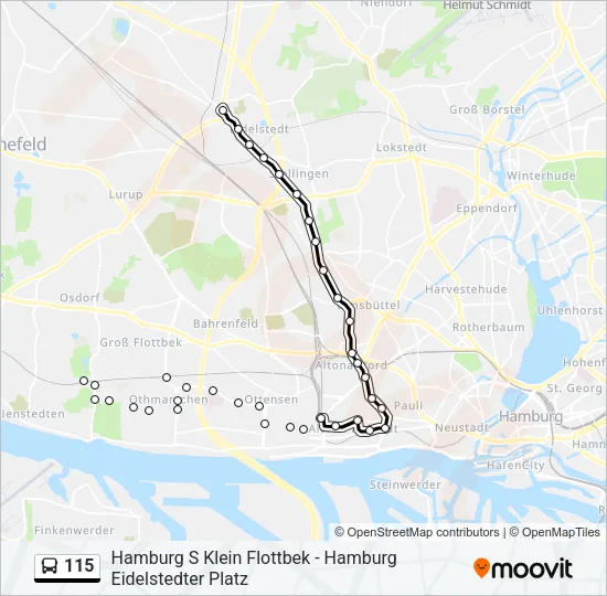 115  Line Map