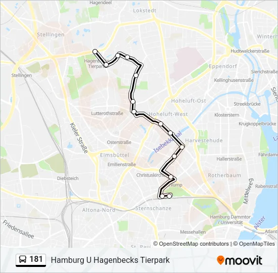  181: карта маршрута