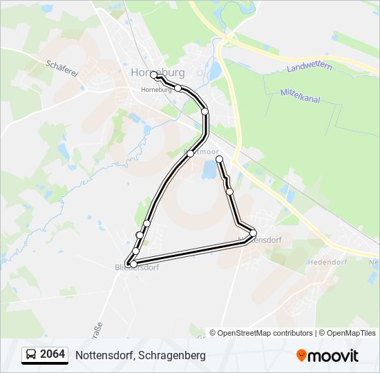 2064 Route: Schedules, Stops & Maps - Nottensdorf, Schragenberg (Updated)