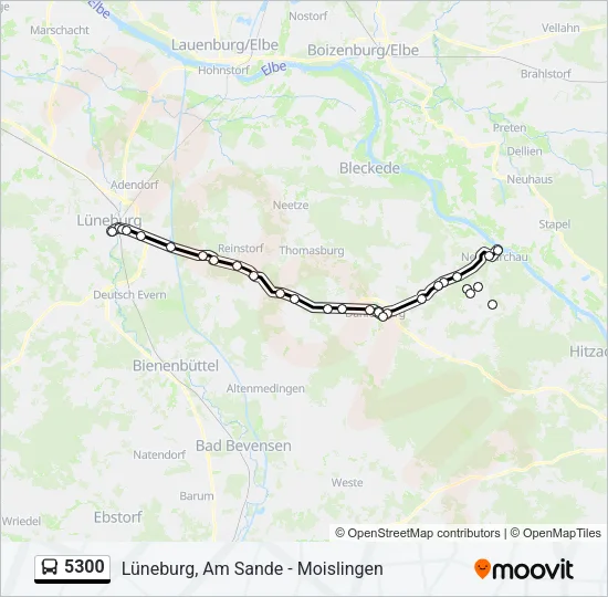  5300: карта маршрута