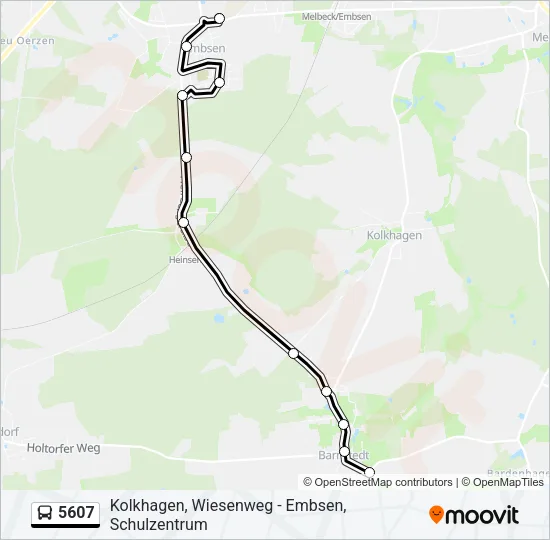 5607  Line Map