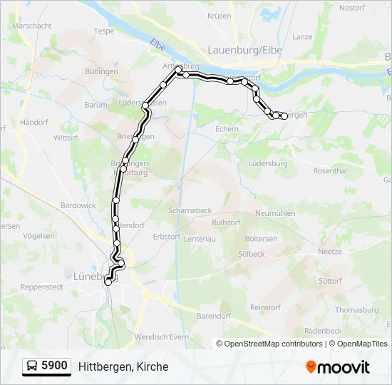  5900: карта маршрута