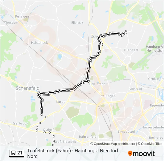 21  Line Map