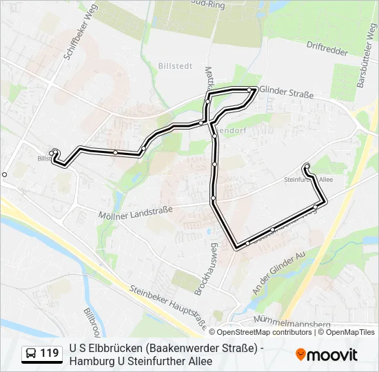 119  Line Map