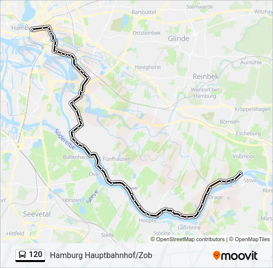 120  Line Map