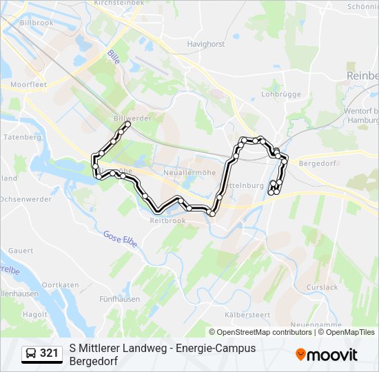  321: карта маршрута