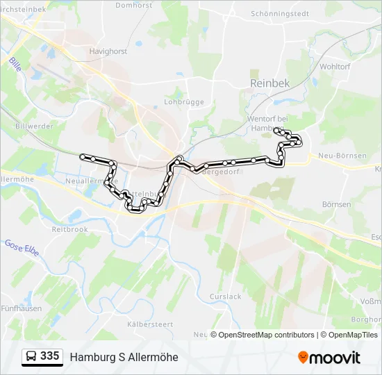 335  Line Map