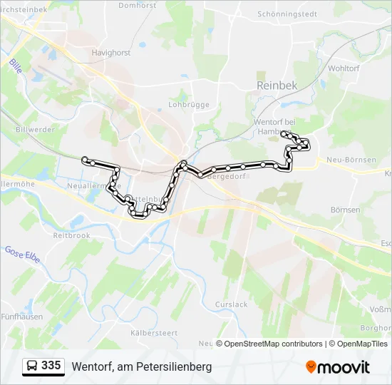 335  Line Map