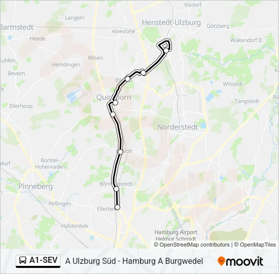 A1-SEV  Line Map