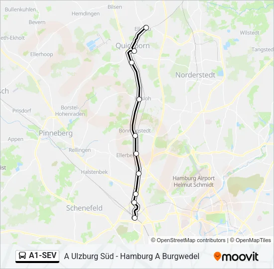 A1-SEV  Line Map