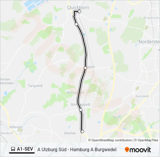 A1-SEV  Line Map