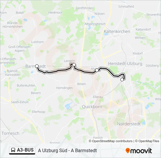 A3-BUS  Line Map