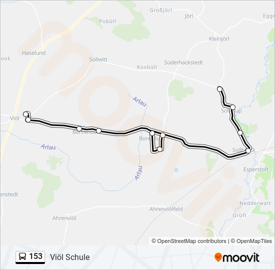 153 Route: Schedules, Stops & Maps - Viöl Schule (Updated)